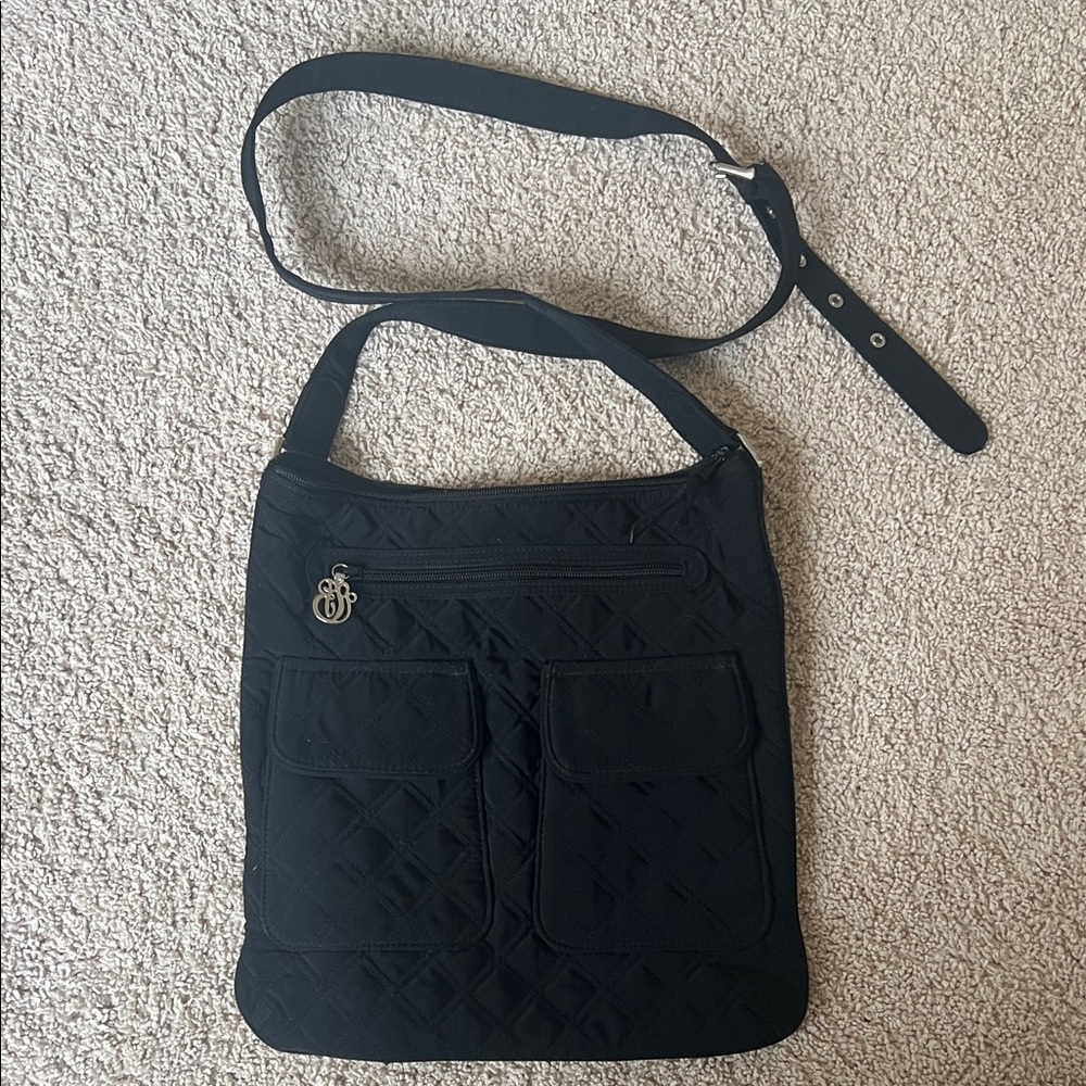 Vera Bradley Black Crossbody Bag 🩵